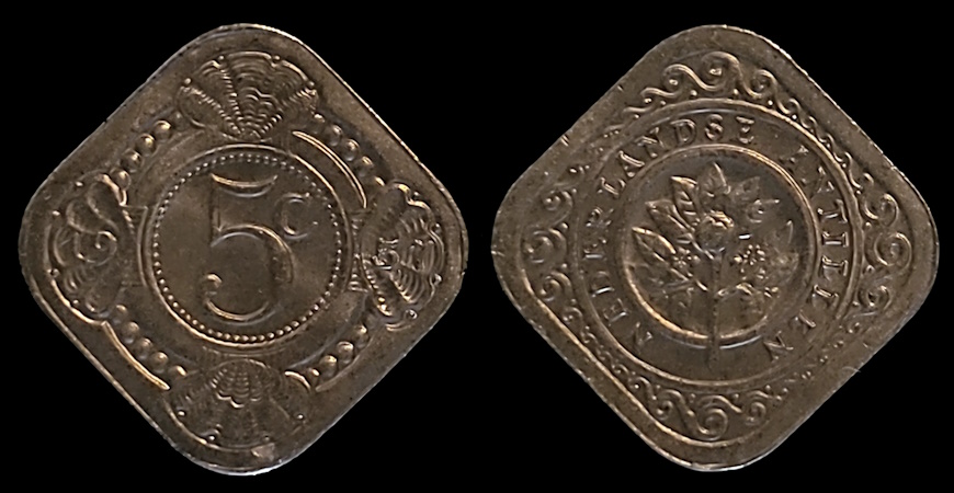 Collection-Of-Coins-From-Curacao-And-The-Netherlands-Antilles