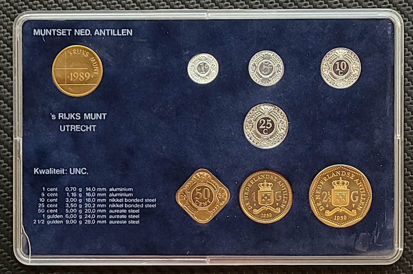 Collection-Of-Coins-From-Curacao-And-The-Netherlands-Antilles
