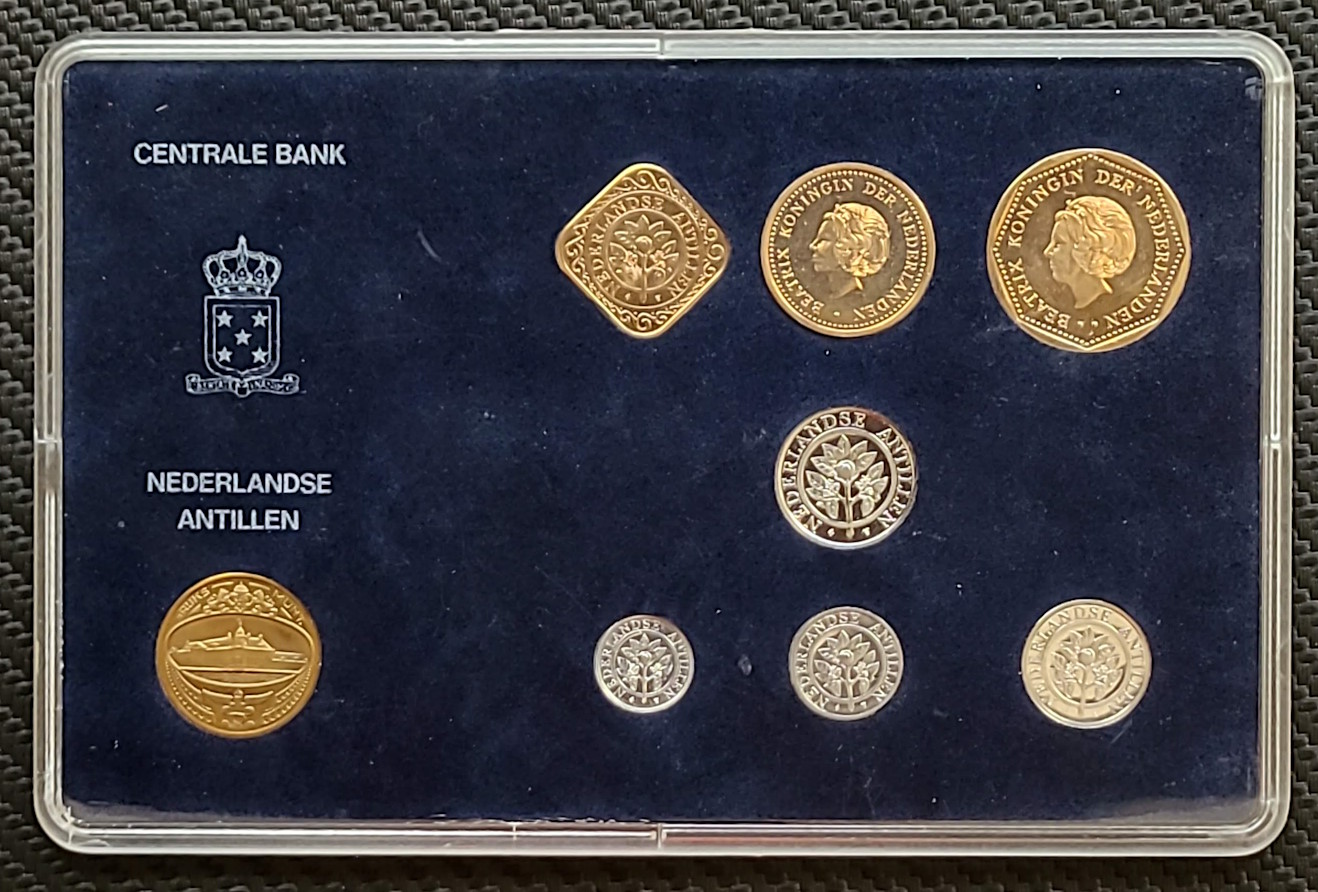 Collection-Of-Coins-From-Curacao-And-The-Netherlands-Antilles