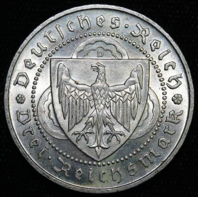 Not-My-Coin:-Weimar-Republic,-3-Mark-1930,-Walther-Von-Der-Vogelweide-Grade?
