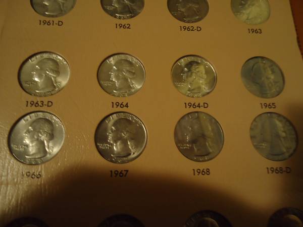 Nearly-Complete-Silver-Washington-Quarter-Set--How-Much-Would-You-Pay?