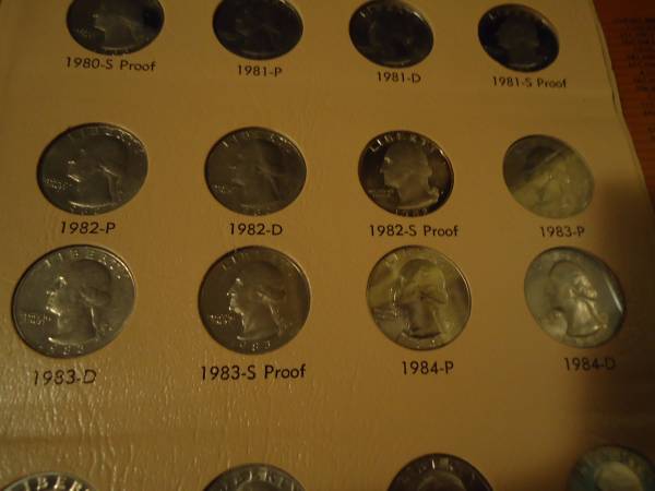 Nearly-Complete-Silver-Washington-Quarter-Set--How-Much-Would-You-Pay?