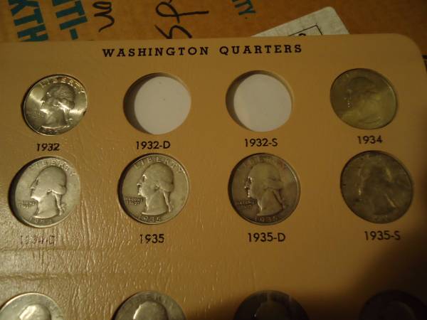 Nearly-Complete-Silver-Washington-Quarter-Set--How-Much-Would-You-Pay?