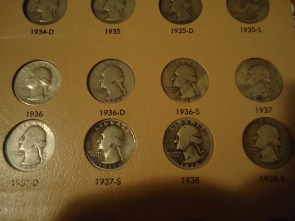 Nearly-Complete-Silver-Washington-Quarter-Set--How-Much-Would-You-Pay?