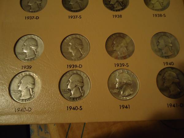 Nearly-Complete-Silver-Washington-Quarter-Set--How-Much-Would-You-Pay?