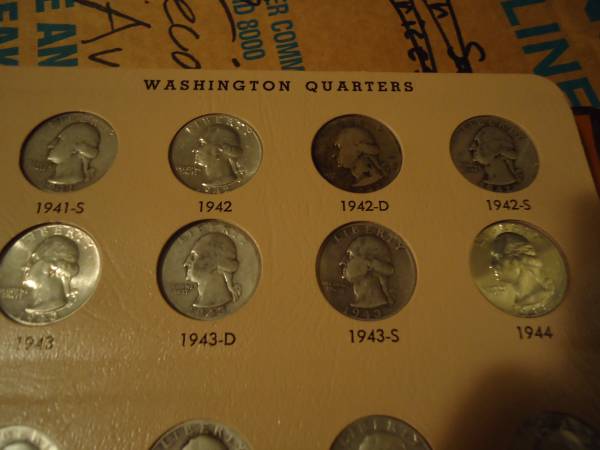 Nearly-Complete-Silver-Washington-Quarter-Set--How-Much-Would-You-Pay?