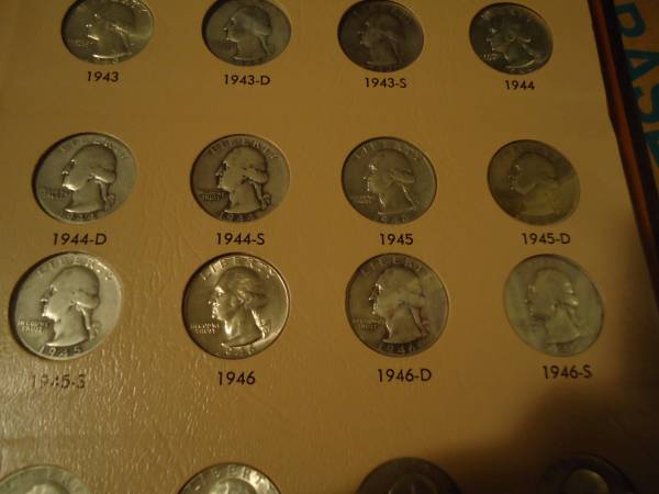 Nearly-Complete-Silver-Washington-Quarter-Set--How-Much-Would-You-Pay?
