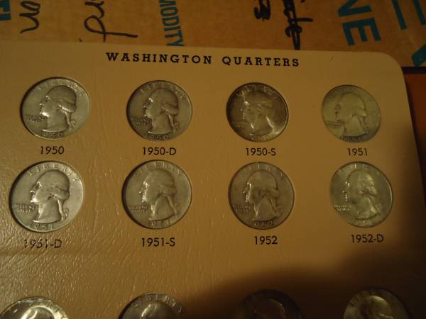 Nearly-Complete-Silver-Washington-Quarter-Set--How-Much-Would-You-Pay?