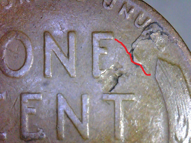 1942-Lc--Reverse-Lamination-?--Strange-What-Happened-?