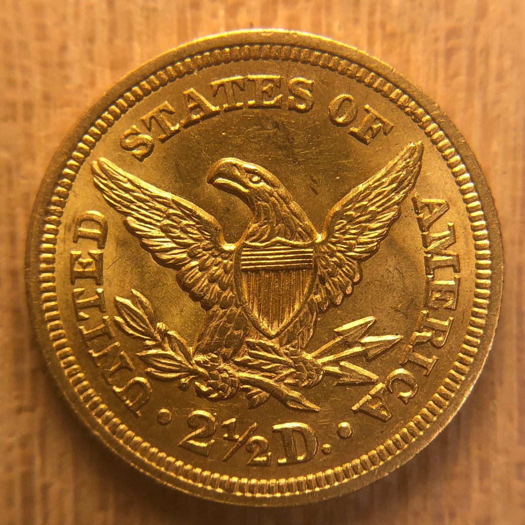 1855-Liberty-Head-Quarter-Eagle-For-Grading