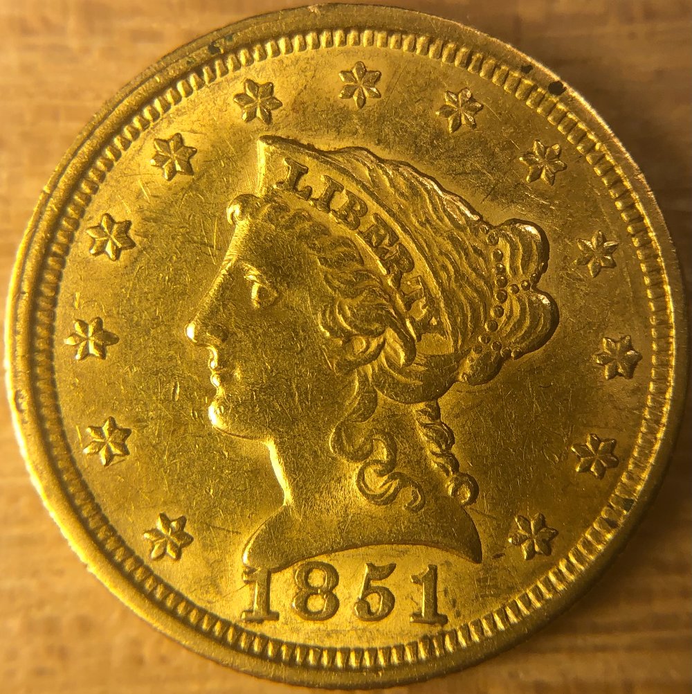 1851-$2.50-Quarter-Eagle-Normal-Strike?