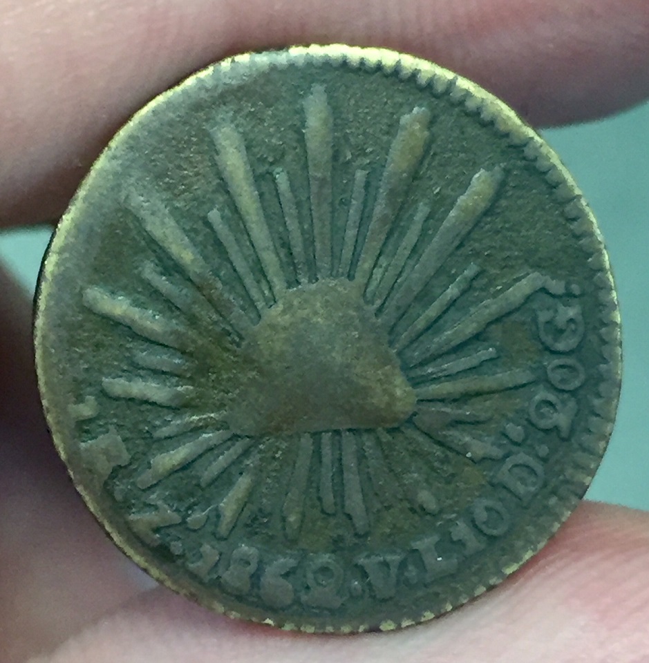 Contemporary-Counterfeit-Mexico-1862-Zs-Vl-1-Real