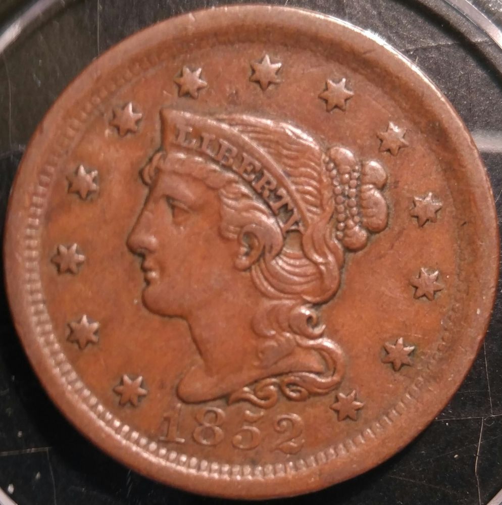 1852-Large-Cent---Grade-And-Value-If-Impaired-Please