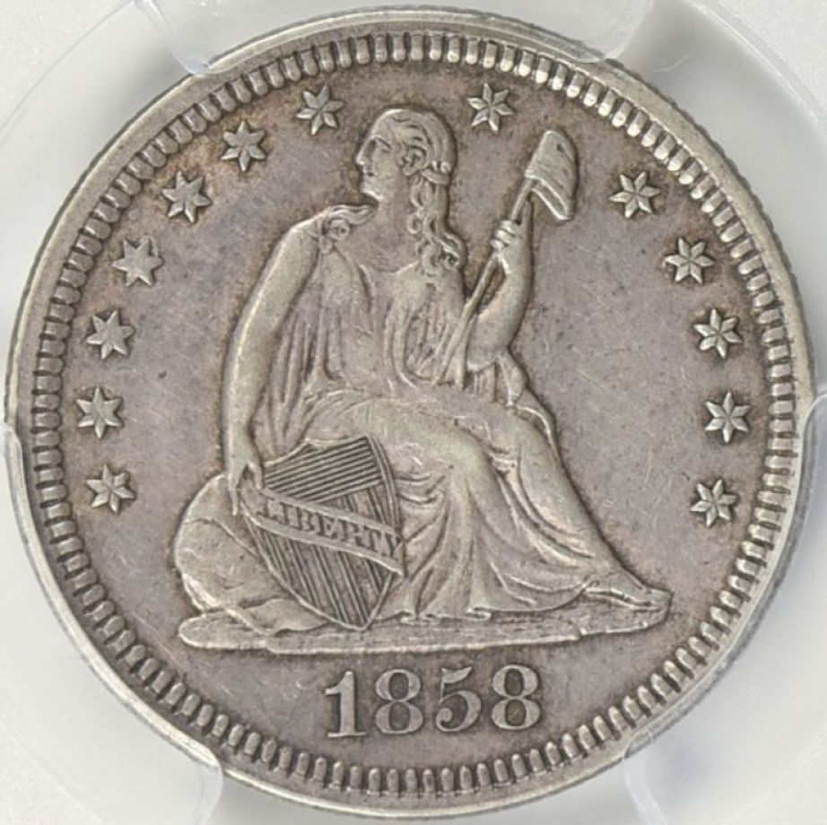 1858-Seated-Liberty-Quarter