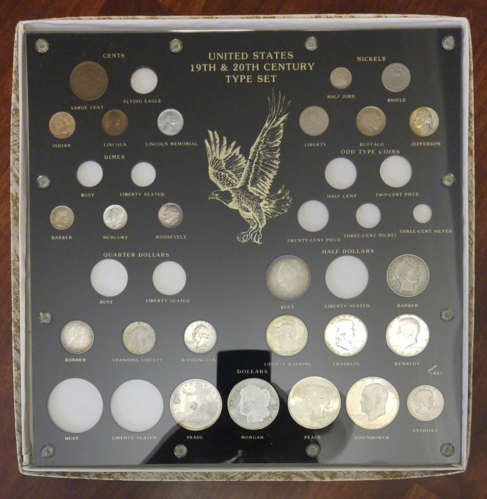 Numismatic-Newbie's-US-Copper-Nickel-Silver-Short-Type-Set
