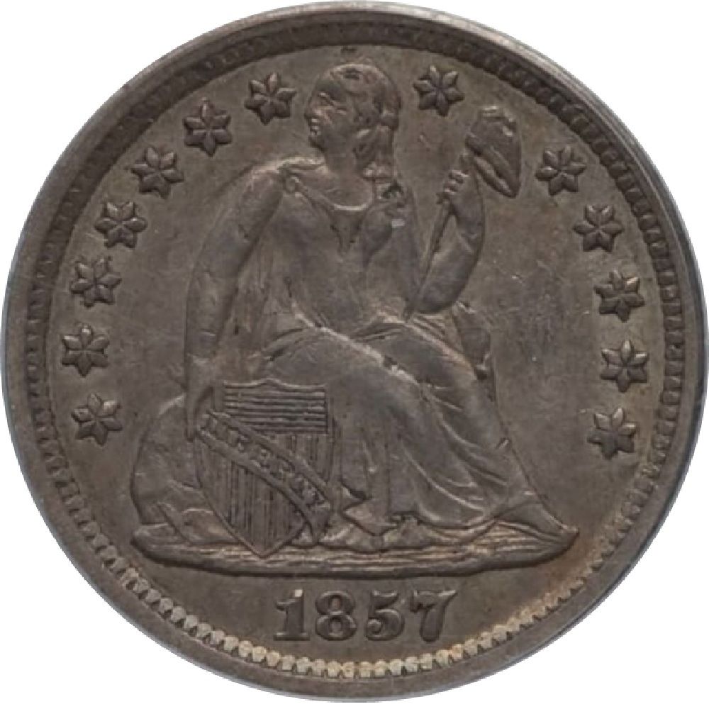 1857-O-Seated-Liberty-Dime
