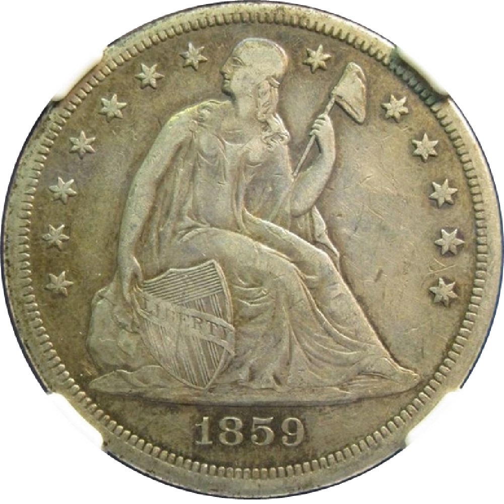1859-O-Seated-Liberty-Dollar