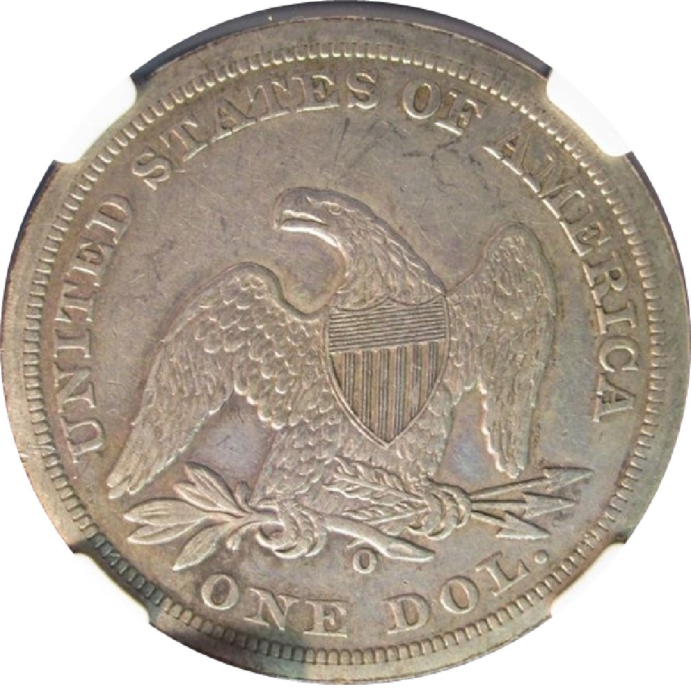 1859-O-Seated-Liberty-Dollar