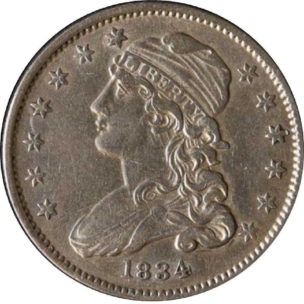 Raw-1834-Capped-Bust-Quarter