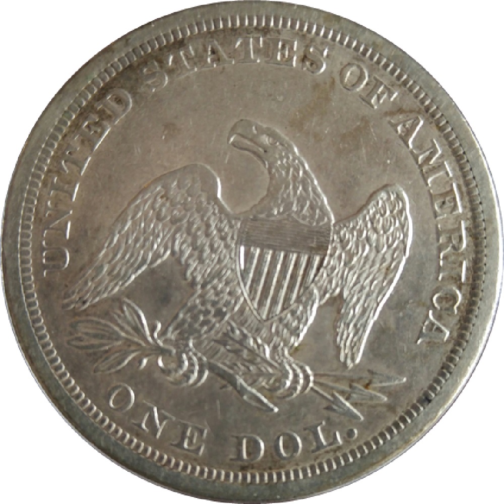 1842-Seated-Liberty-Dollar---Purchased-Fr-CCF-Member