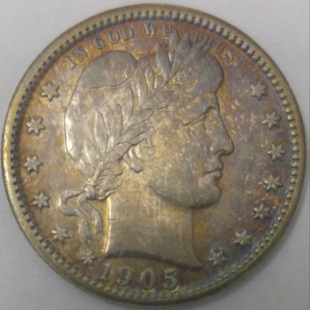 1905-Raw-Toned-Barber-Quarter