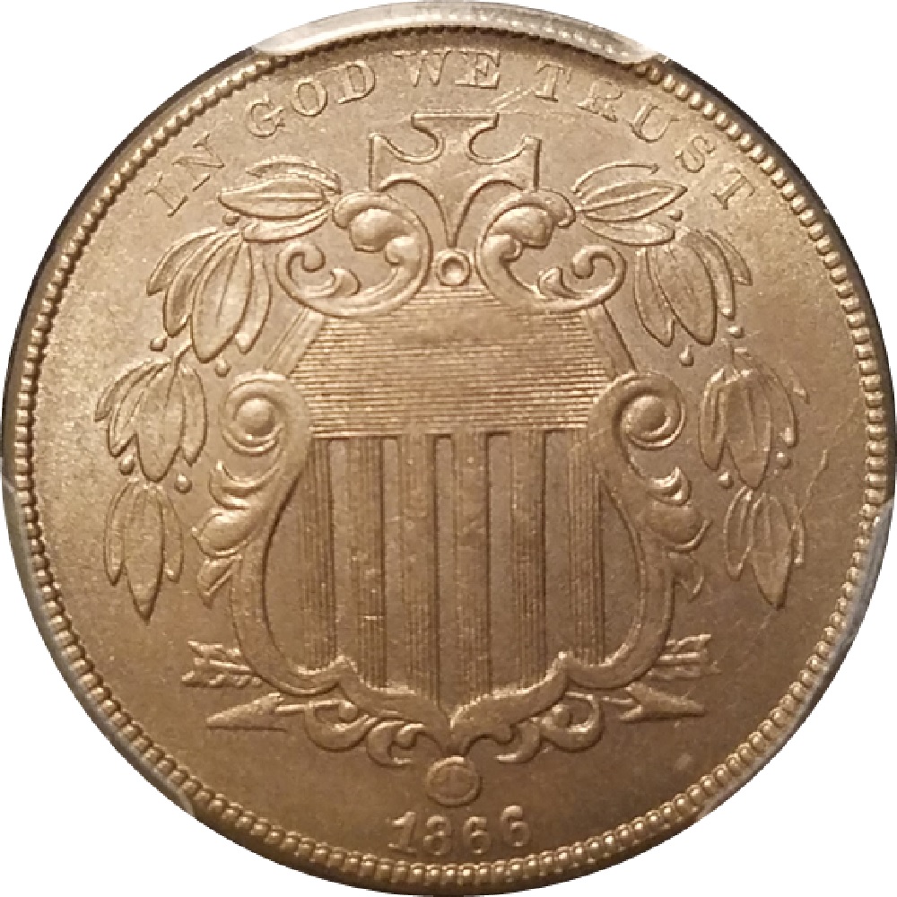 1866-Shield-Nickel-With-Rays