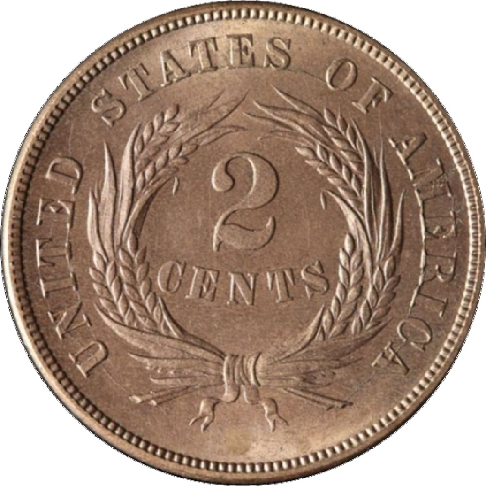 1867-Two-Cent-Copper