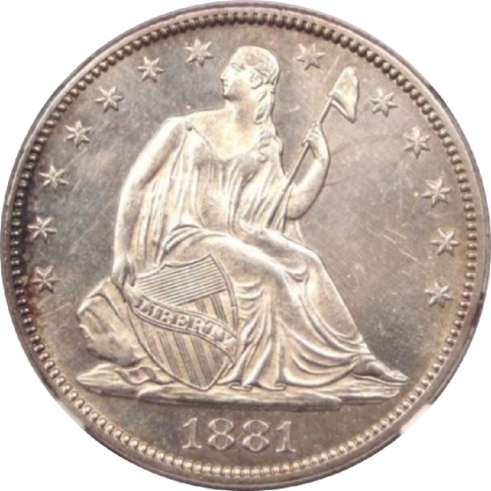 1881-Half-Dollar-With-10,000-Coin-Mintage