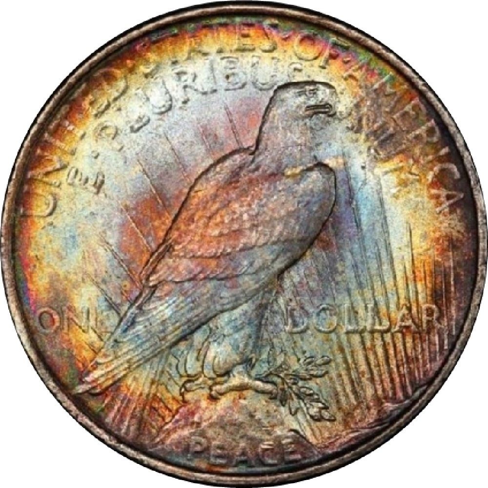 1922-Toned-Peace-Dollar