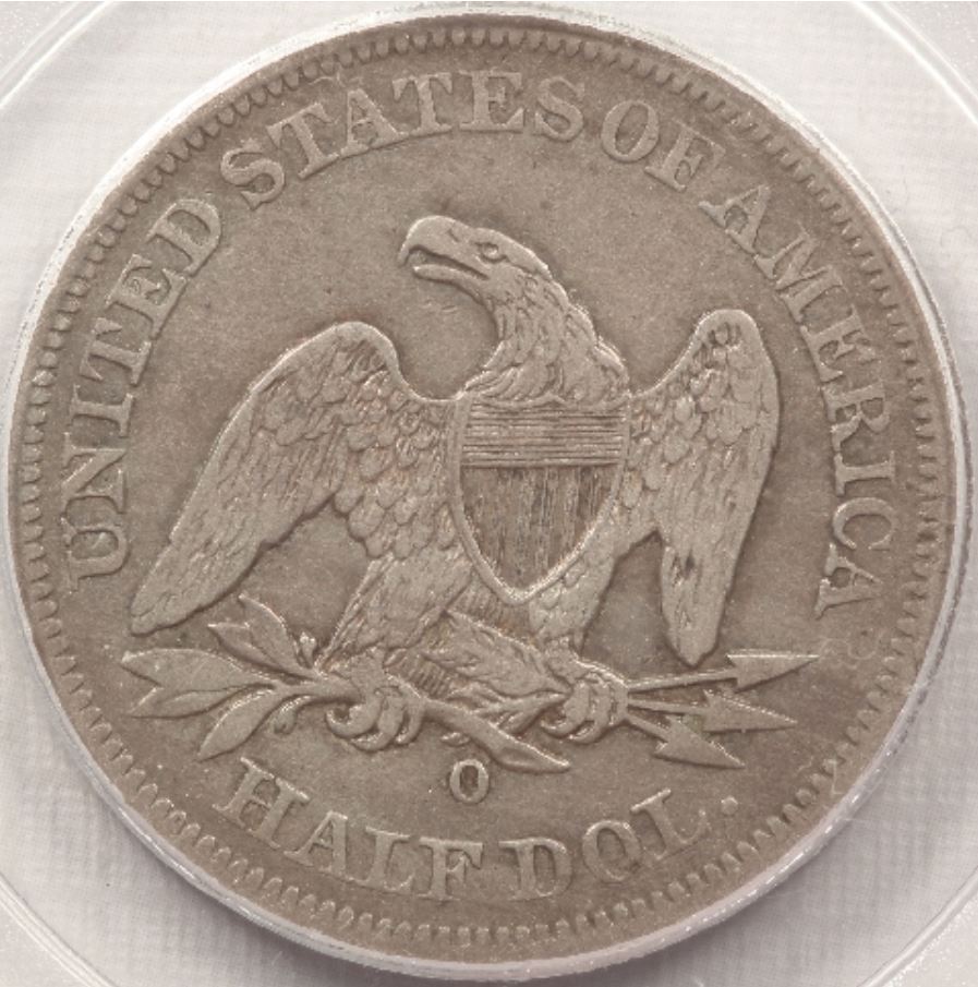 Ultra-Rare-1853-O-No-Arrows-And-Rays-Half-Dollar