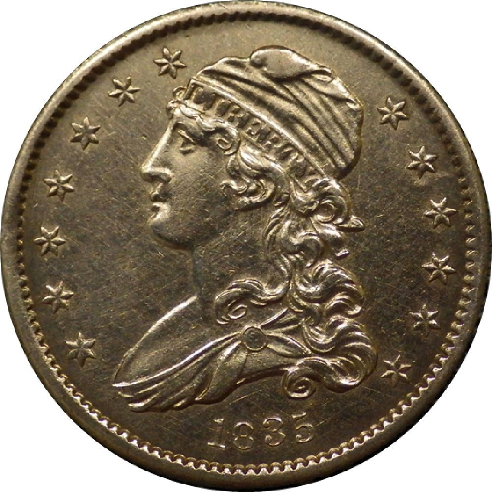 1835-Capped-Bust-Quarter-Raw