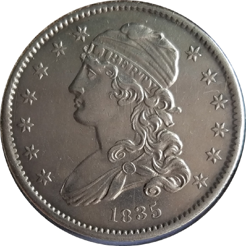 1835-Capped-Bust-Quarter-Raw