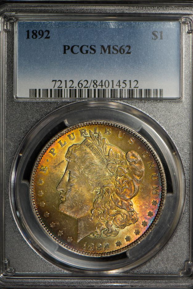 1892-Toned-Morgan-Dollar