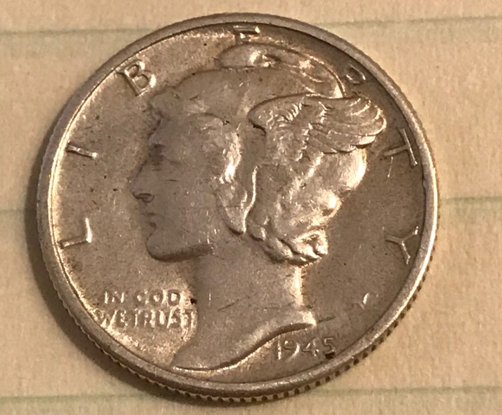 1945-D-Mercury-Dime-Doubled-Mint-Mark---Fake?