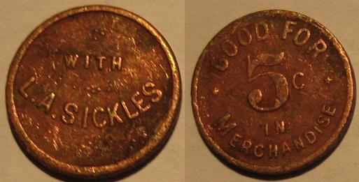 With-L.-A.-Sickles-Gf-5c-In-Merchandise-Token