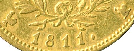 France-1811A-40-Francs---Mintmark-Over-Privy-Mark