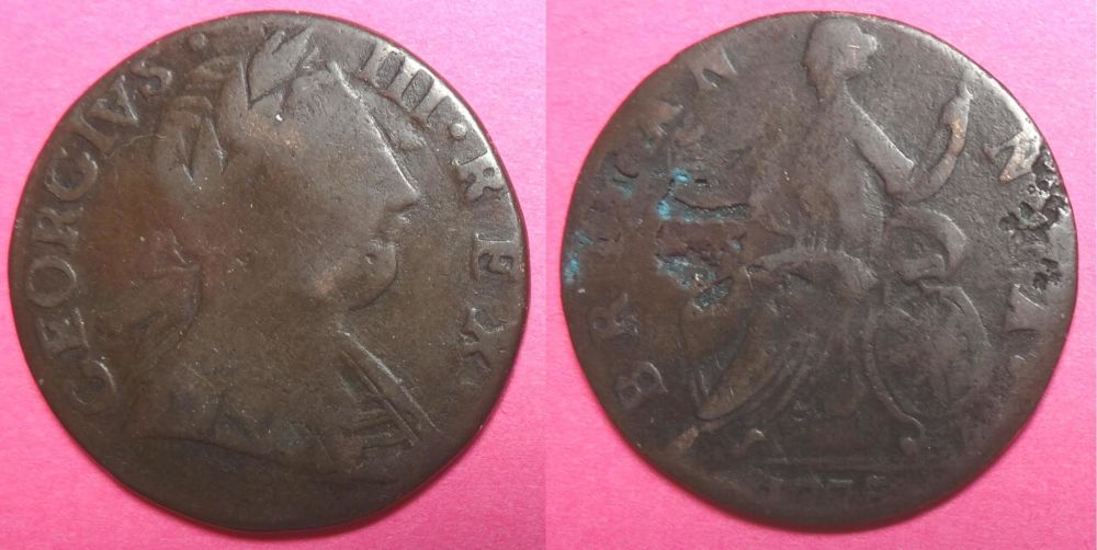 Counterfeit-1775-Halfpenny---Machin-Mills?