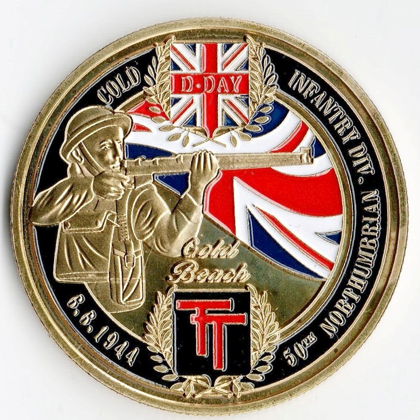 Post-A-Coin-Or-Medal-Devoted-To-A-Military-Subject