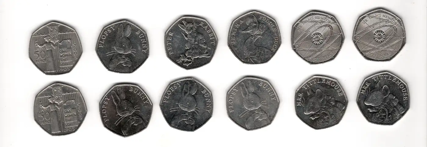 UK-50-Pence-Commemorative-Hunting