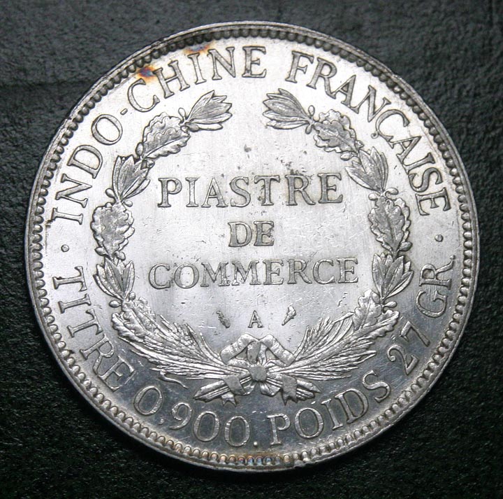Indochina-Silver-Piastre-1926---Real-?