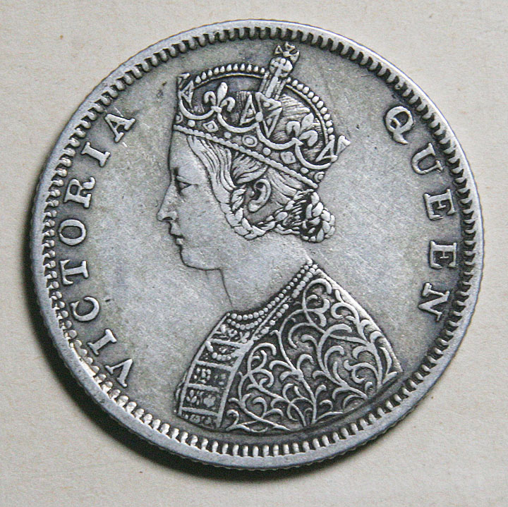 Victoria-India-Half-Rupe-1876---Honest-Or-Dishonest-?