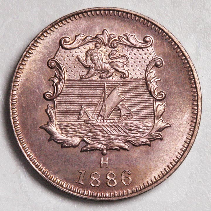 North-Borneo-1/2-Cent-1886---Proof-?