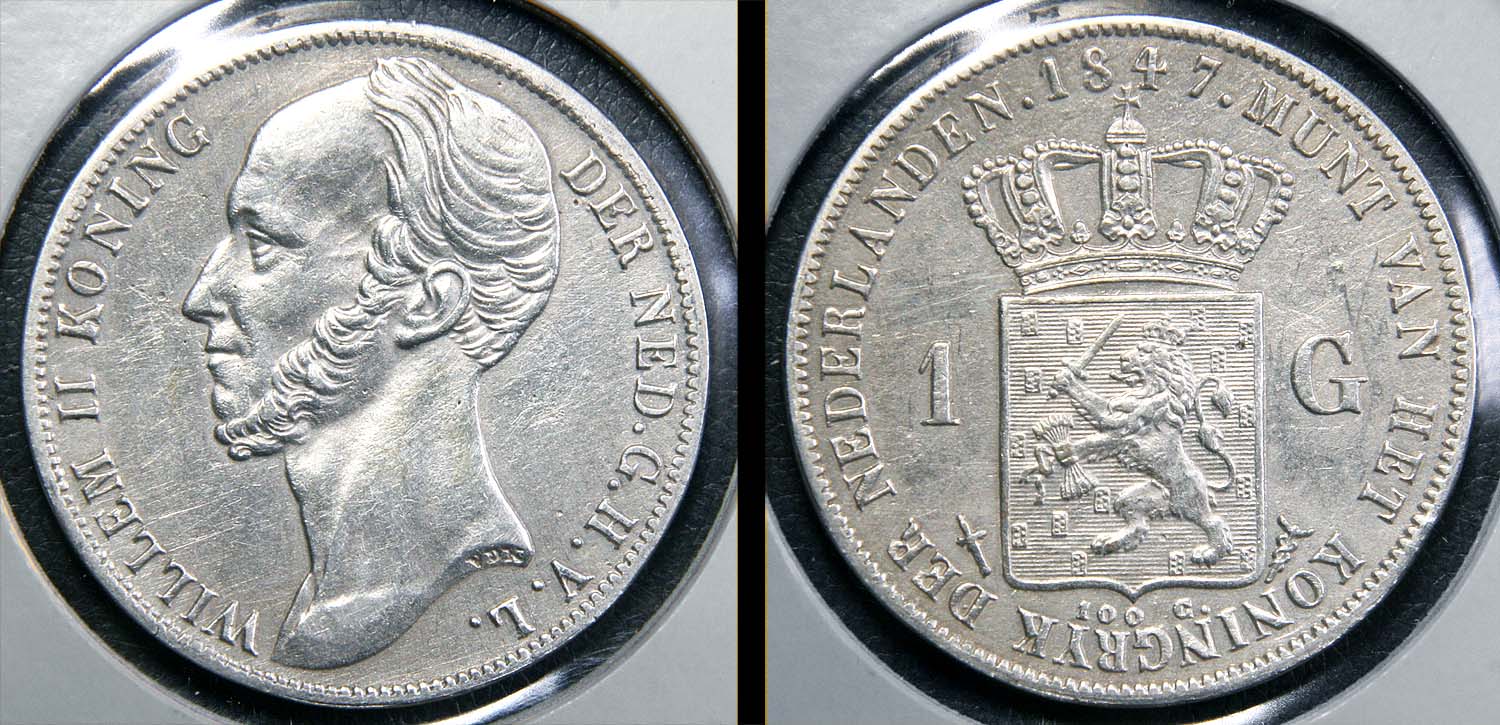 Netherlands-1-Gulden-1847,-Real-?