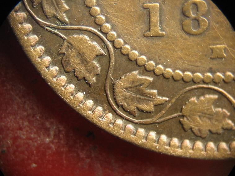 1876-Victorian-Cent-Variety-Stem-At-Leaf-#10