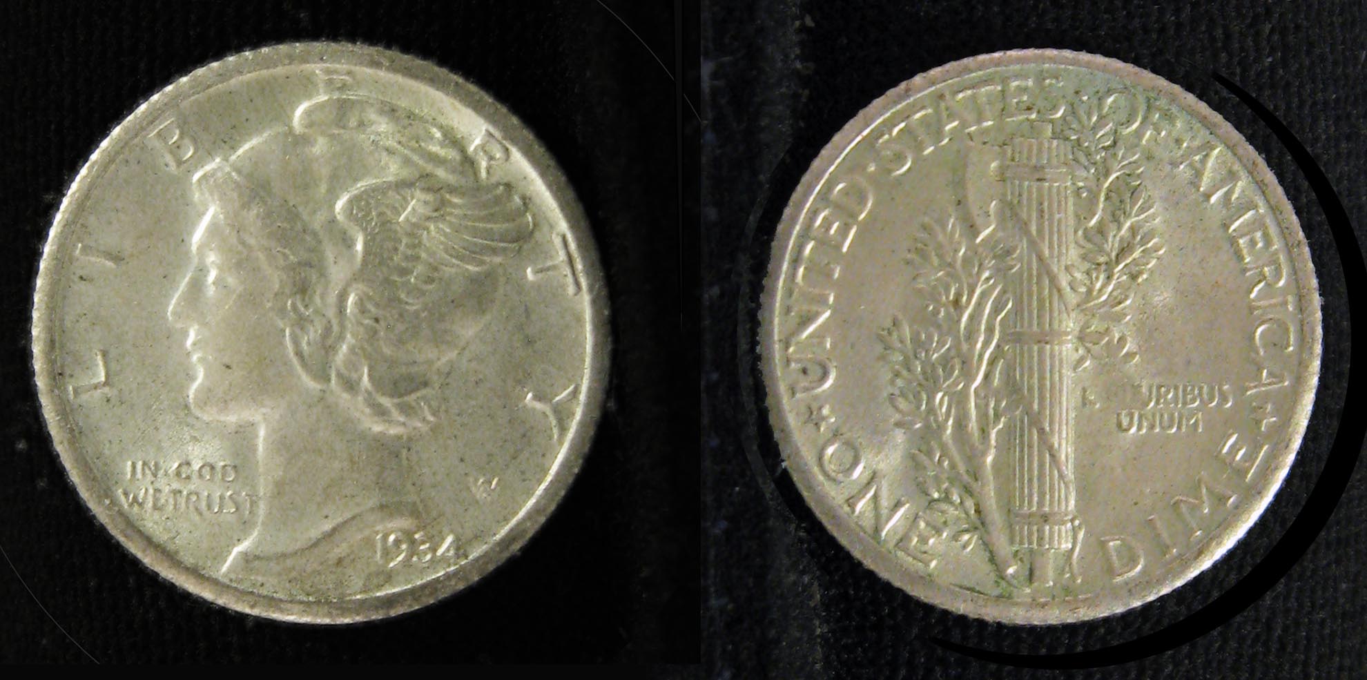 1934-Mercury-Dime-