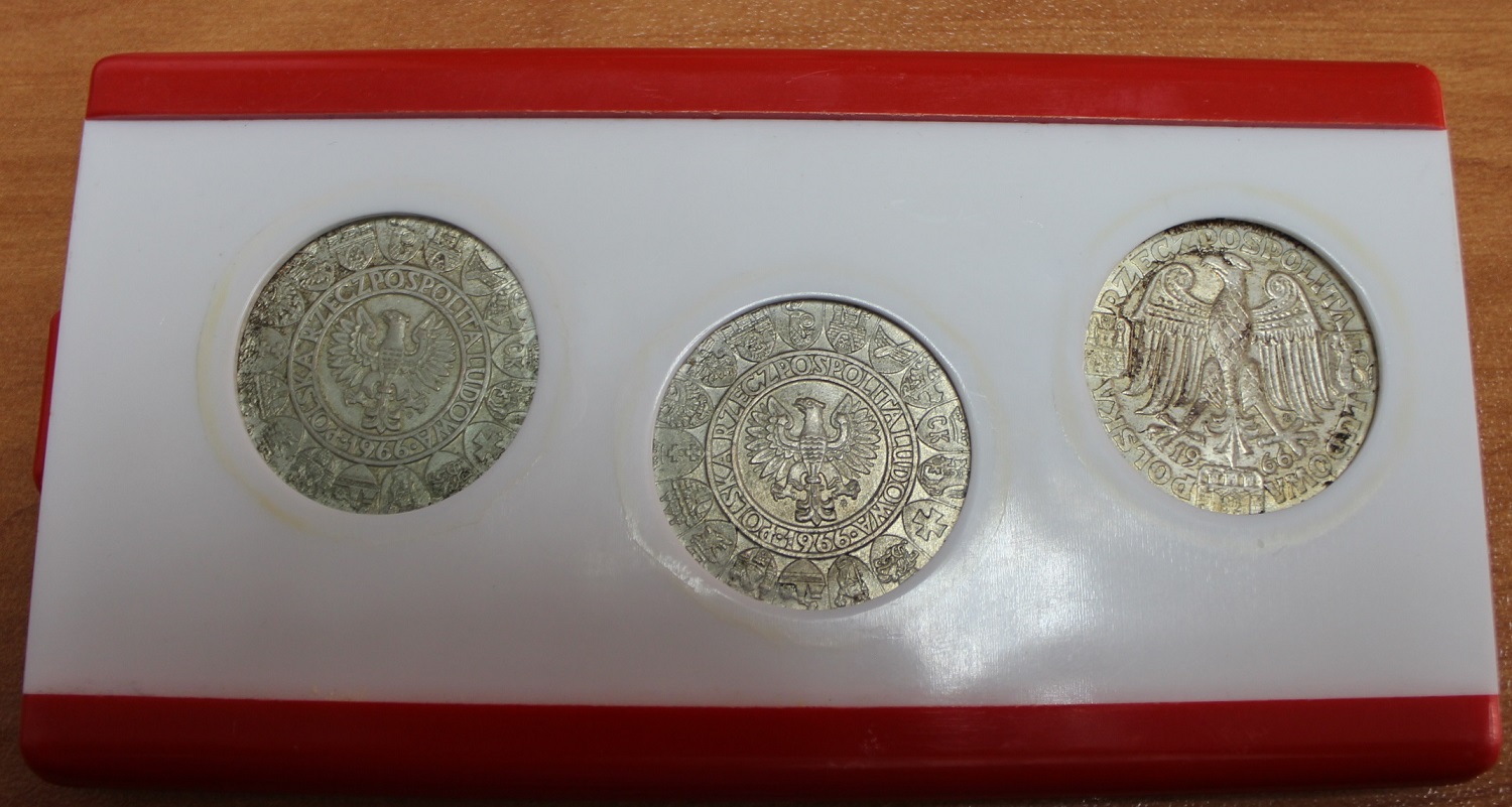 100-Zlotych-1966-Polish-Millenium-Coin-Set