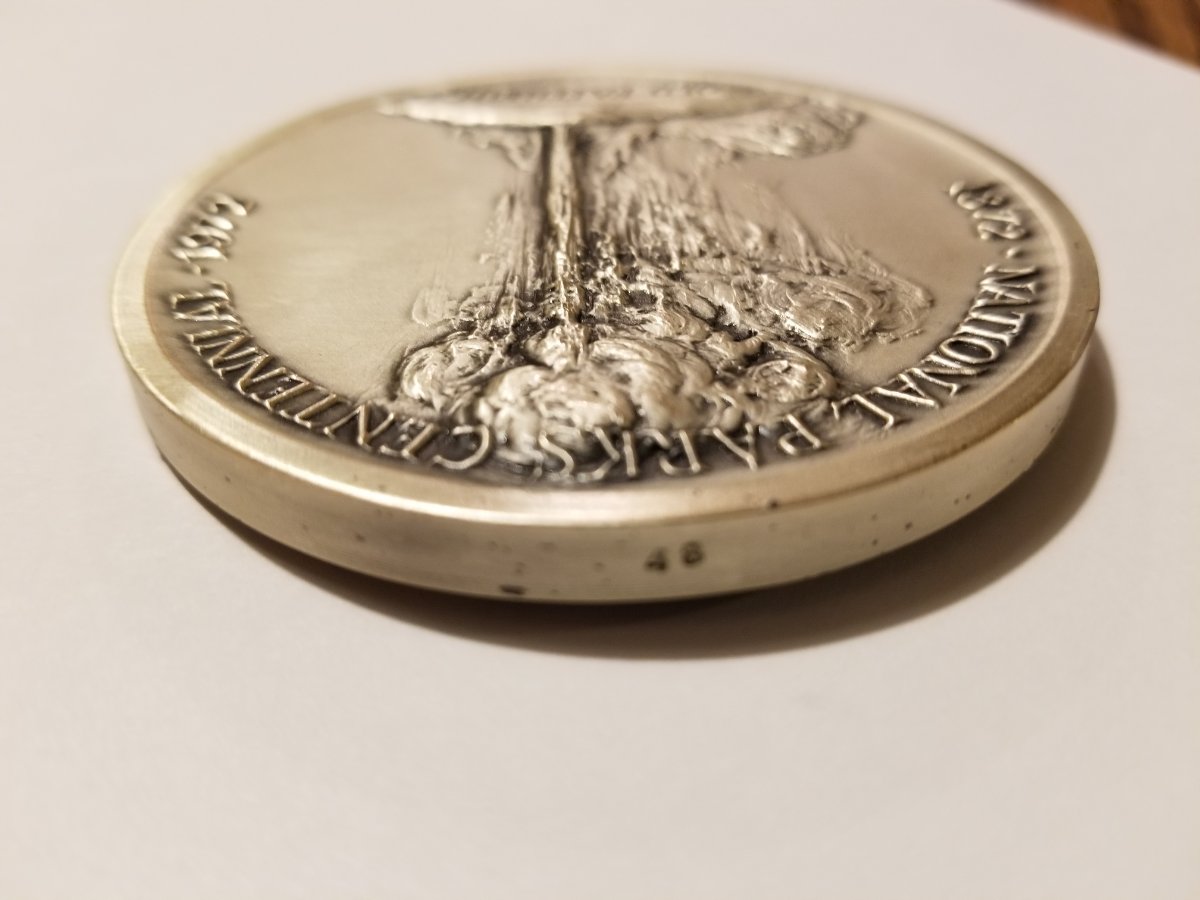 2.5-In.-6.2-Oz.-High-Relief-Yellowstone-Maco-.999-Silver-Medal
