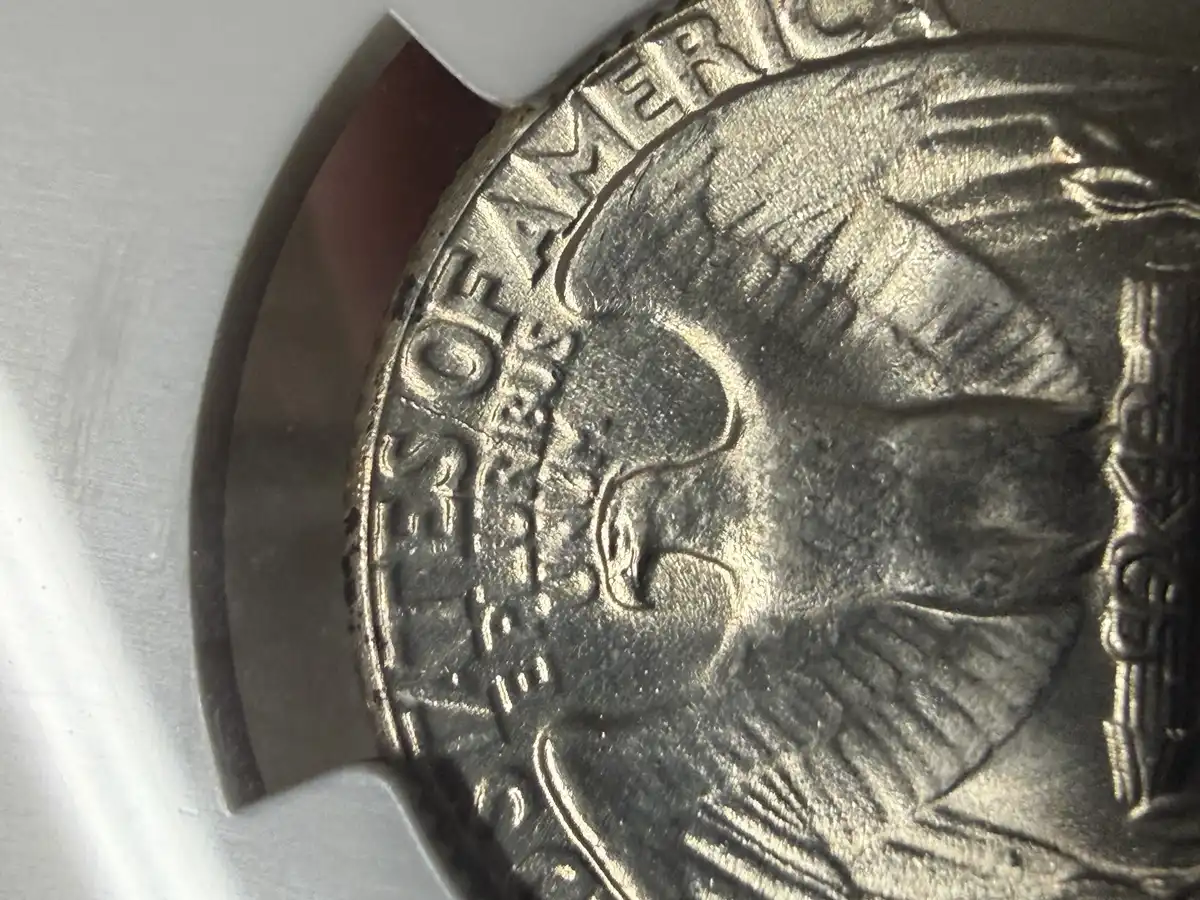 1935-Washington-Quarter---Die-Crack,-Polishing,-And-A-Clash?