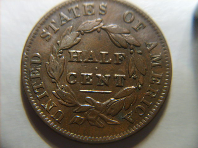 1835-Half-Cent