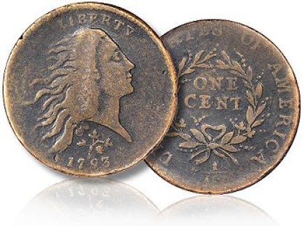 1793-Wreath-Cent